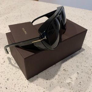 Tom Ford 59MM Injected Shield Sunglasses